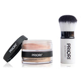 Priori Kabuki Retractable Makeup Brush and Mineral Powder