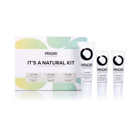 It's a Natural Skincare Set | Clean Beauty by Priori Skincare